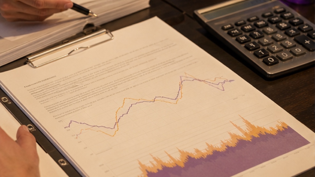 Contrat énergétique et courbes de consommation relus sur une table de travail
